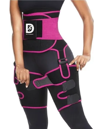 Dee trimmer Ava 3-in-1 Activewear Set For Body Shapewear Tummy Control  Waist Trainer Leg Shape Slimming Body And Hips To Make your Body Perfect Shape 