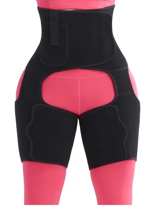 Dee trimmer Hana 3 in 1 Active Wear Set For Body Shapewear Tummy Control  Waist Trainer Leg Trainer Leg Shape Slimming Body And Hips To Make your Body Perfect Shape 