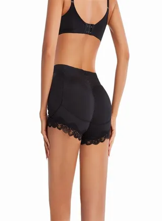 Flat Angle Sponge Pad Leggings Black 