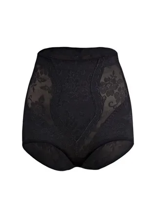 Low Rise Hip Lifting Shaping Pants Black 
