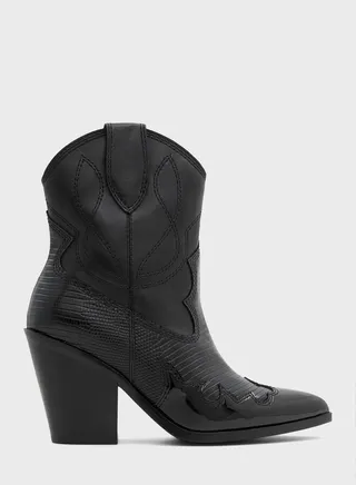 Nurodeo Mid Heel Ankle Boots