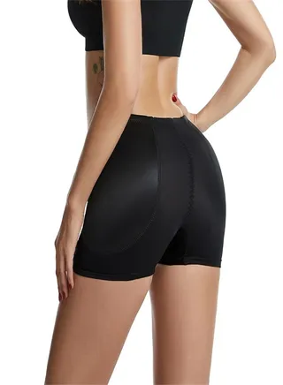 Flat Angle Sponge Pad Leggings Black 