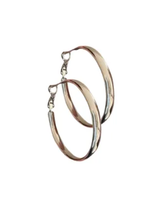 Dazzling Large Silver Circle Earrings Collection with Swarovski Elements - Elevate Everyday Style with Fashion-forward Women's Jewellery - Explore Elegant Designs, Perfect for Casual or Formal Wear 