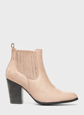 Pointed Toe Ankle Boots 