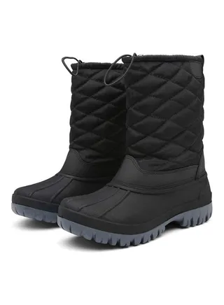Waterproof Casual Snow Boots Black 
