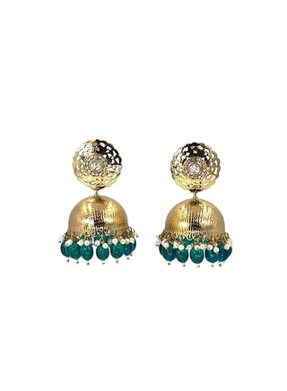 GOHONA Bollywood Style Indian Traditional Jhumka Earring for Women 