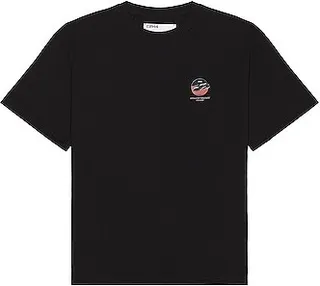 C2H4 Space Yacht Tee in Black