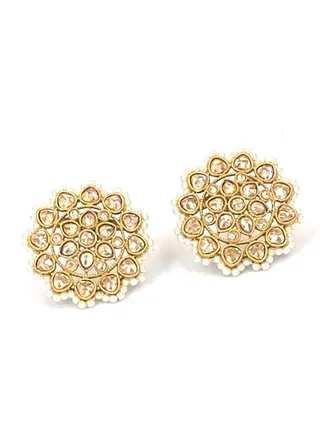 GOHONA Bollywood Style Indian Traditional Jhumka Earring for Women 