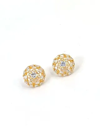 GOHONA Bollywood Style Indian Traditional Jhumka Earring for Women 