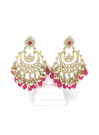 GOHONA Bollywood Style Indian Traditional Jhumka Earring for Women 