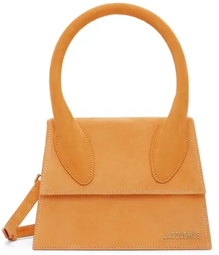 Jacquemus Orange La Montagne 'Le Grand Chiquito' Top Handle Bag
