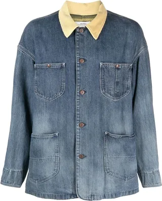 Jumbo Damaged denim jacket