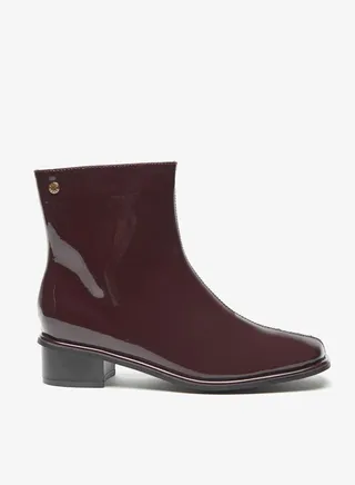 Womens Solid High Shaft Boots With Zip Closure By Shoexpress 