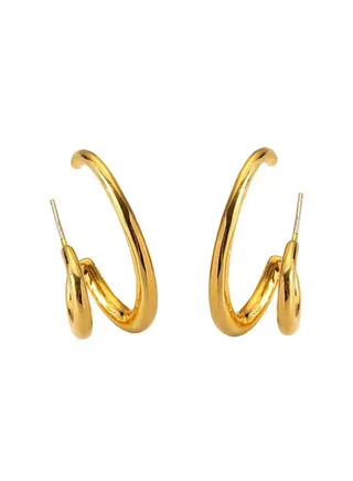 Floating lines Earrings for Women 
