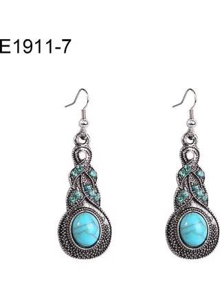Geometric Dangle Earrings 