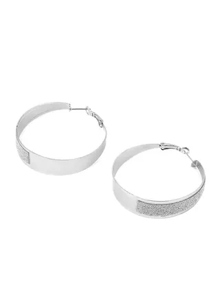 Large Ring Hoop Earrings 