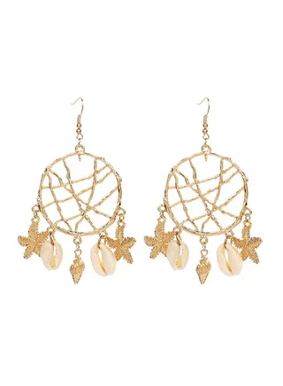 Dream Catcher Drop Earrings 