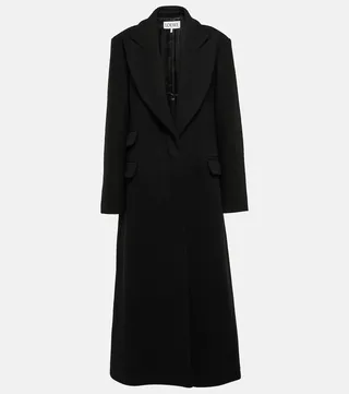 Wool and cashmere coat