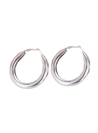 Circle Elegant Faddish Hoop Earrings 