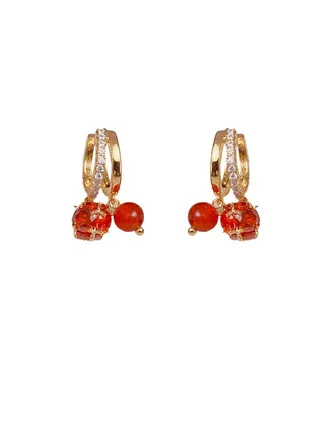 Joyful Simple Diamond Earrings 
