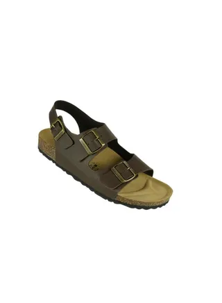 Biochic Mens Back Strap Sandal 012-397 1810-Maroon 