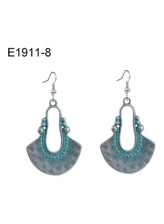 Geometric Dangle Earrings 
