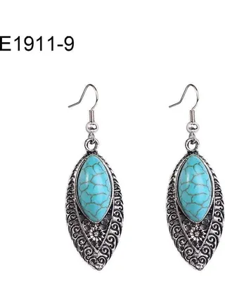 Geometric Dangle Earrings 