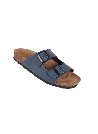 Biochic Mens Double Strap Sandals 012-366 9900-Blue 