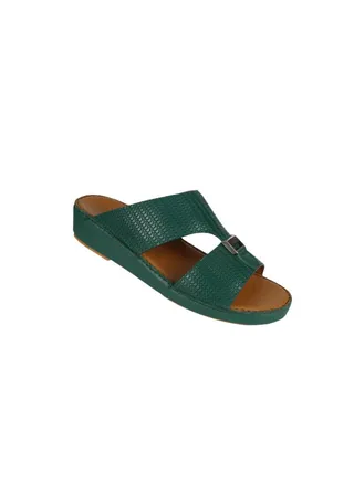Barjeel Uno Mens Arabic Sandals BSP1-54 Green 