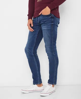 Basic Slim Jeans Blue 