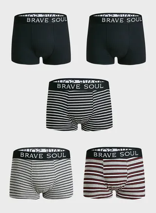 Brave_Soul Mens Boxer With All Over Discharge 