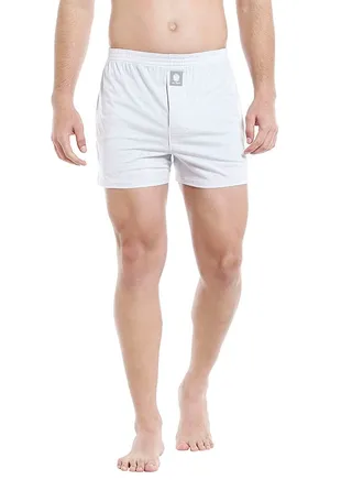 Regular Fitted Boxer Light Grey 