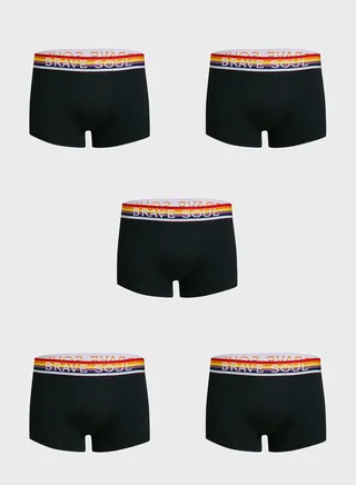 Brave_Soul Mens Boxer With Multi Coloured 
