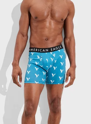 Logo Band Printed Boxers 