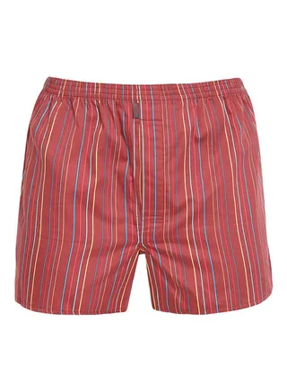 Printed Comfortable Boxer Red 
