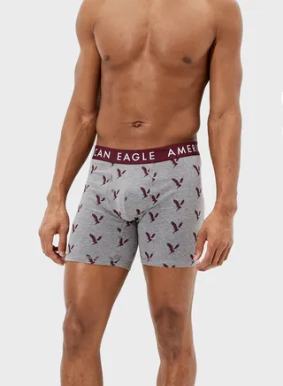 6" Logo Print Trunks 