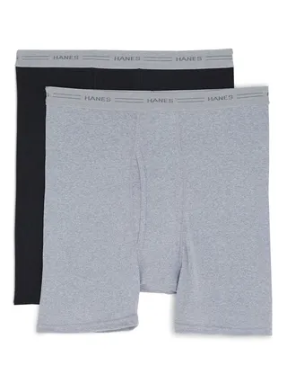2-Piece Cotton Boxers Assorted Color/Print 