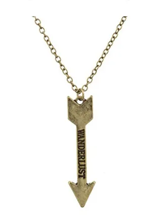 Brass Pendant Necklace 