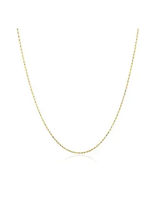 Gold Plated Gauge Pendant Necklace 