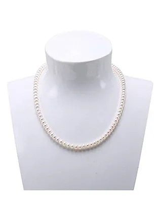 Strand Necklace Natural Freshwater Cultured Pearl Necklace 
