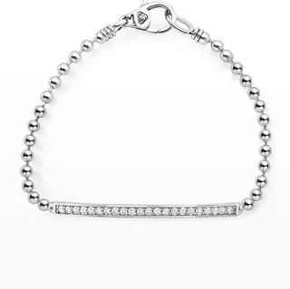 Caviar Spark Diamond Ball-Chain Bracelet