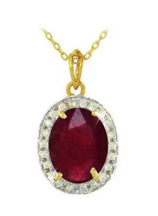 18 Karat Gold Diamond Studded Necklace 
