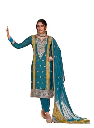 PRIYA’S PANACHE Kurta Set for women | Ethnic Indian Salwar Kameez Read to Wear Partywear Kurta Set | Traditional Festival Stitched Party Dress| Indian Dresses for Women 