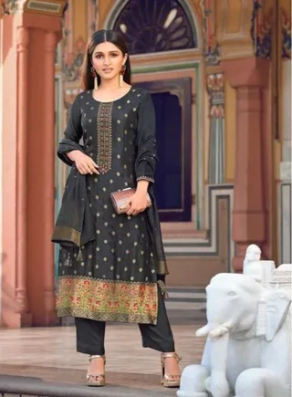 Designer Salwar Kameez With Dupatta 
