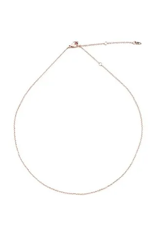 Rosegold Plated Brass Choker Necklace 