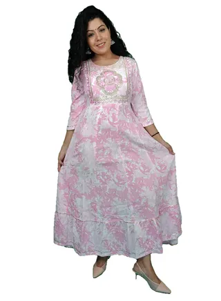 PRIYA’S PANACHE Women Kurti with Dupatta and Palazzo Set | Ladies Top Kurta Kameez Salwar Suit Bottom Pant | Ethnic Indian Pakistani Party Dress | Traditional Festival Ready to Wear 