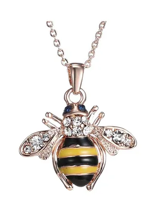 Little Bumblebee Pendant Necklace 