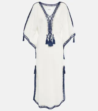 Cotton midi dress