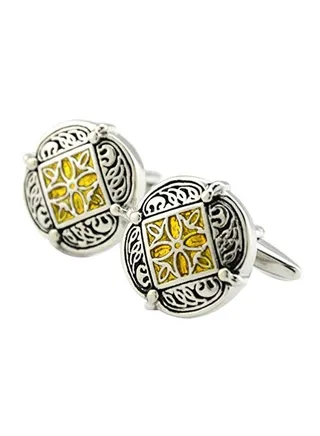 Totem Designed Shirt Cufflinks 