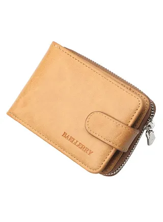 Business Multi-Card Zero Wallet Yellow/Brown 